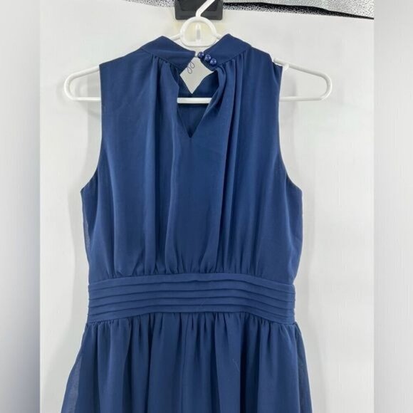 ModCloth fervour blue sleeveless dress size S womens - Picture 5 of 9